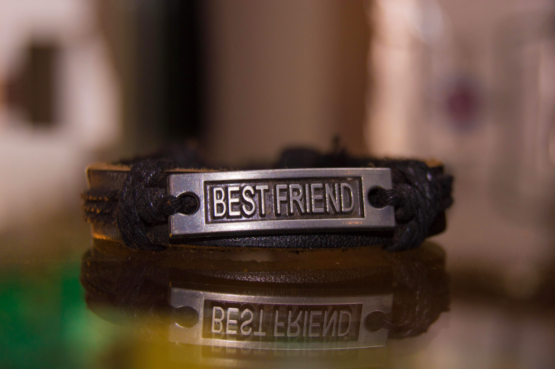 Best Friend Leather strap bracelet Leather strap bracelet