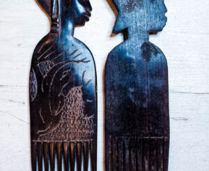 Carved Wooden Comb