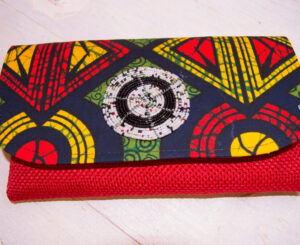 African Fabric Clutch