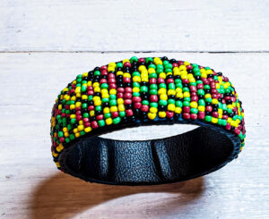 African Beaded Bangle