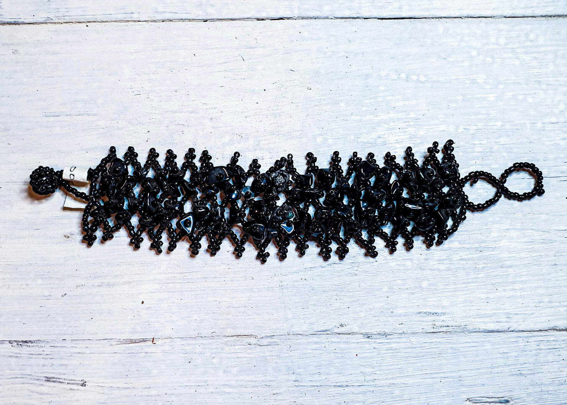 Black African Beaded Bracelet African Beaded Bracelet